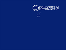 Tablet Screenshot of consortiument.com